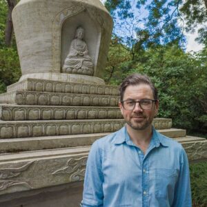 Andrew Temple at Edinburgh Botanic Gardens